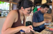 Bali Jewelry Silver Class in Uluwatu with Gold Plating Option