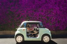 Retro Electric Topolino Ride on the French Riviera