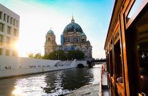Sightseeing boat tour on a historic ship in Berlin