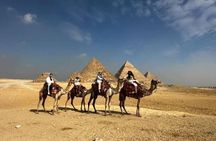 Fullday pyramids, Memphis, sakkara, Lunch, Camel ride& Nilecruise