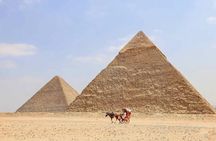 Fullday pyramids, Memphis, sakkara, Lunch, Camel ride& Nilecruise