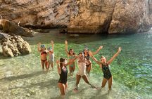 Kayak Granadella Guided Tour in its caves and Cala en Caló
