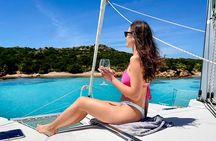 Luxury Catamaran in the Maddalena Archipelago from PALAU