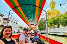 Hidden Bangkok Longtail Boat Tour to Big Buddha&Canal Life 2hrs