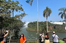 Iguazu Falls: Brazilian-Argentinian Sides in 1 Day Hotel Pickup