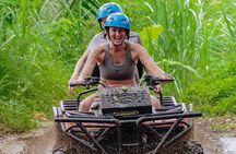 Bali ATV Quad Adventure Ubud Monkey Forest and Waterfall