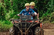 Bali ATV Quad Adventure Ubud Monkey Forest and Waterfall