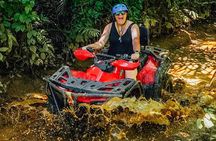 Bali ATV Quad Adventure Ubud Monkey Forest and Waterfall