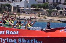 JET BOAT Water Sports 1h adrenaline from port Hersonissos CRETE