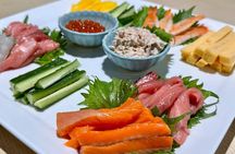 Hand Rolled Sushi Making and Sake Tasting in Asakusa Tokyo