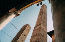 Bologna Walking Tour with Tower Sky View and Archiginnasio