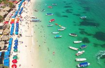 Explore the Rosario Islands: Cartagena Boat Tour with 5 Key Stops