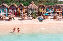Explore the Rosario Islands: Cartagena Boat Tour with 5 Key Stops