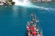Antalya Pirate Boat Tour Visiting Duden Waterfall