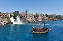 Antalya Pirate Boat Tour Visiting Duden Waterfall