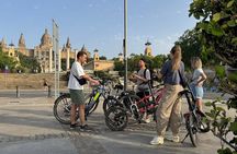 Montjuic Barcelona: Panoramic eBike Tour Views & Tapas stop