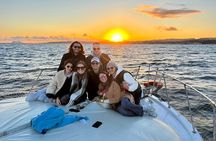 Sunset by Estepona Bay + Bottle of Cava + Appetizer
