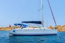 Sailing boat from Santa Teresa di Gallura to the Maddalena Archipelago 
