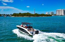 Miami Private Boat Charter: Indian Creek Raccoon Island & Sandbar
