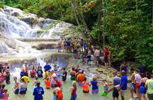 Ocho Rios Jamaica: Dunn's River Falls and River Tubing Combo Tour