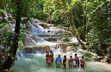 Ocho Rios Jamaica: Dunn's River Falls and River Tubing Combo Tour