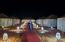 Merzouga Desert Experience Camel Ride Private Tent and Bathroom