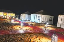 Merzouga Desert Experience Camel Ride Private Tent and Bathroom