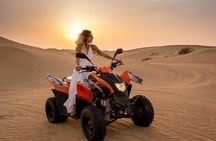 Sunrise Desert View with ATV Quad Biking and Camel Riding