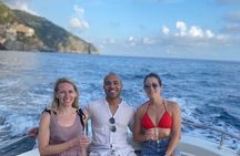 Small Group Cinque Terre Sunset Boat Tour with Prosecco and Swim