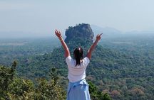 From Kandy: Sigiriya Rock & Elephant Safari Private Day Tour