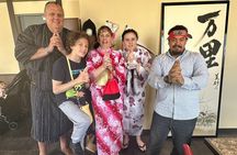 Kimono and Tea Ceremony in Asakusa Private Food Tour With Guide