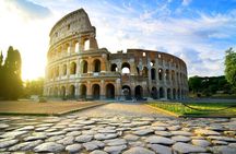 Colosseum with Arena, outside Forum & Trevi Fountain Group Tour