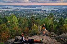 Oslo Fjord Panorama View - Scenic Forest Hike to the Top of Oslo