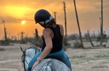 Sunset Horseback Ride in Marrakech’s Palmeraie pickup & drop-off
