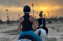 Sunset Horseback Ride in Marrakech’s Palmeraie pickup & drop-off