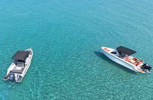 Shipwreck and Blue Caves- 8m Private Boat Tour (up to 11pax)