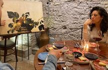 Rome: Caravaggio Experience with light Lunch & Wine Tasting 