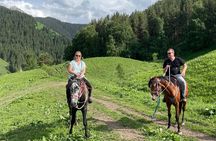 Scenic Horse Ride in Chon Kemin Valley with Ancient Burana Tower 