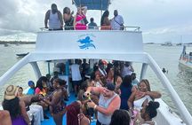 Hip Hop Adult Only Party Boat with Unlimited drinks & Sandba stop