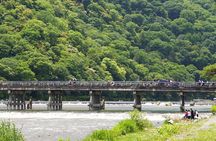 Kyoto Arashiyama Walking Tour with Bamboos Monkeys and Temple