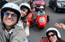 Rome Private Sunset Guided Tour in Vespa Sidecar with Aperitivo