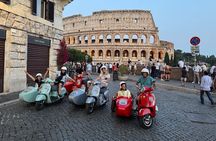 Rome Private Tour in a Vintage Vespa Sidecar Style for 90 Minutes
