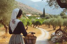  e-bike tour in Crete with guide and stroryteller Soulouksina