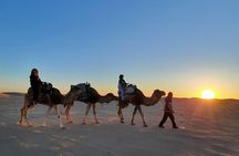 Camel Ride at Sunset & Overnight Stay in a Sahara Camp