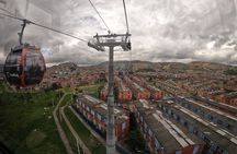 District Ciudad Bolivar by cable car, tour and graffiti workshop 