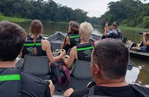 Canoe tour in Tortuguero National Park small group