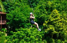 Koh Phangan Zipline Adventure with Wang Sai Waterfall View
