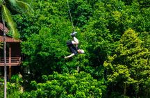 Koh Phangan Zipline Adventure with Wang Sai Waterfall View