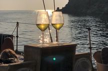 Sunset Sailboat Snorkeling with Aperitif on Board