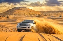 4X4 Dubai Desert Safari with BBQ dinner, Camels & Live Show